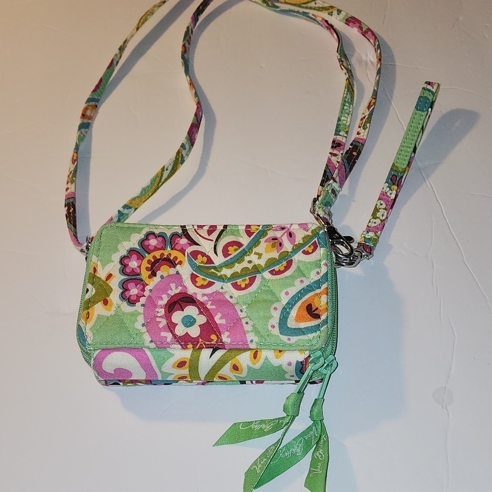Vera Bradley Wristlet Wallet – Colorful Paisley Print - Picture 3 of 11